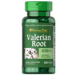 Puritan's Pride Puritan's Pride Valerian Waleriana Kozłek Lekarski 450 mg  (90 kap)