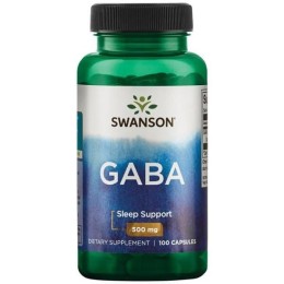 Swanson GABA 500mg - (100 kap)