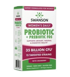Swanson Women's Daily Probiotic + Prebiotic (60kap)