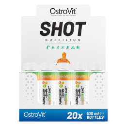 OstroVit Magnez + Zn + B6 Shot (20 x 100 ml)