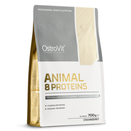 OstroVit Animal 8 Proteins truskawkowy (700g)