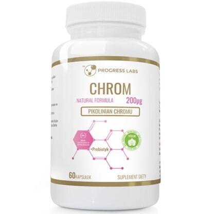 Progress Labs Pikolinian Chromu 200mcg (60 kaps.)
