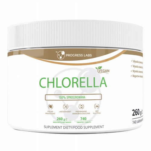 Progress Labs Chlorella  (500 tab)