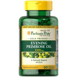 Puritan's Pride EveningPrimrose Oil 1300mg (60kap)