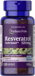 Puritan's Pride Resveratrol 100mg (120 kap)