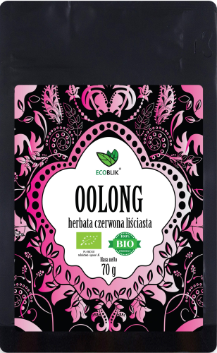 Aliness  Herbata OOLONG ekologiczna czerwona liściasta  (70g)
