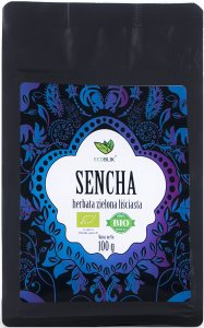 Aliness Herbata SENCHA ekologiczna zielona liściasta  (100g)