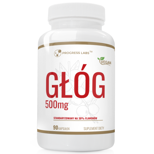 Progress Labs Głóg ekstrakt 500mg (90 kaps.)