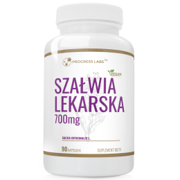 Progress Labs Szałwia Lekarska 700mg (90kap) 