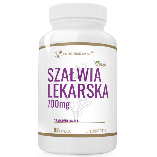 Progress Labs Szałwia Lekarska 700mg (90kaps.)