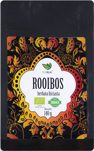 Aliness Herbata ekologiczna liściasta ROOIBOS (140g)