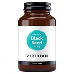 Viridian Organic Black Seed 450 mg (30 kap)