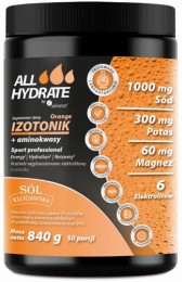 Aliness ALLHydrate Izotonik Orange+aminokwasy (840g 50 porcji)