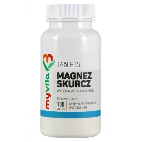 MyVita Magnez skurcz (100tab)