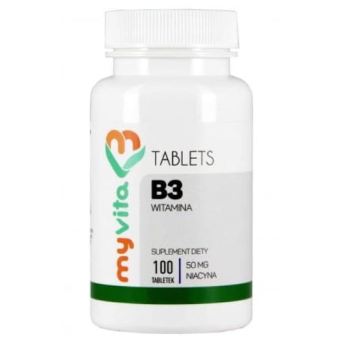 MyVita  Witamina B3 50mg (100tab)
