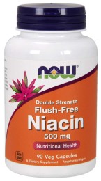Now Foods Niacyna Flush Free 500mg (90kap)