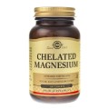 Opakowanie suplementu Solgar Magnez Chelat Aminokwasowy – 100 tabletek