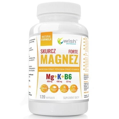 Wish  Magnez Potas B6 Forte (120 kaps)