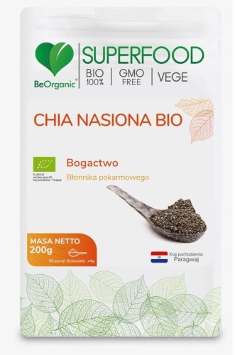 Beorganic Nasiona Chia (200g)