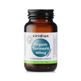 Viridian Organic Turmeric – Kurkuma BIO (30 kapsułek)