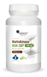 Aliness Nattokinase ( nattokinaza )100 mg (60 kap)