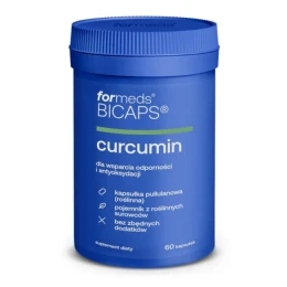 Formeds BICAPS CURCUMIN Kurkuma z pieprzem (60 kap)