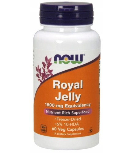 Now Foods Royal Jelly 1500 (60 kaps)