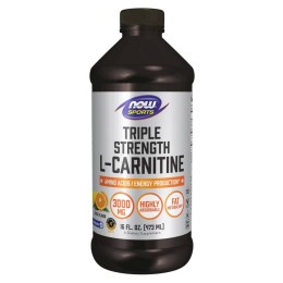 Now Foods L-Karnityna Triple Strength  3000 mg (473 ml)