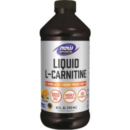 Now Foods L-karnityna  1000mg (473ml)  Smak cytrusowy
