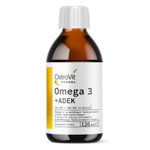 OstroVit Pharma Omega 3 + ADEK (120 ml)