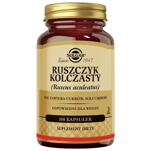 Solgar Ruszczyk kolczasty (100 kaps.)