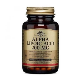 Solgar Alpha Lipoic Acid  Kwas Alfa Liponowy Ala  200mg  (50kap)