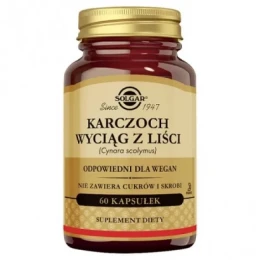 Solgar Artichoke Karczoch wyciąg z liści (60 kap)