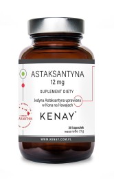 Kenay AstaZine™ Astaksantyna 12 mg (30 kap)