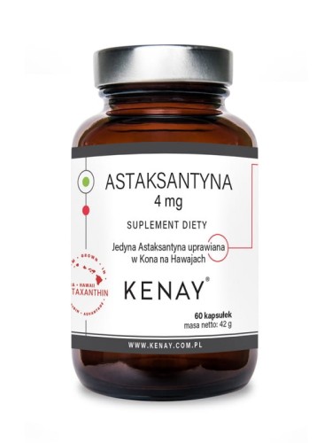 Kenay AstaZine™ Astaksantyna 4 mg (60 kap)