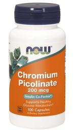 NOW Foods Pikolinian Chromu 200 mcg (250 kap)