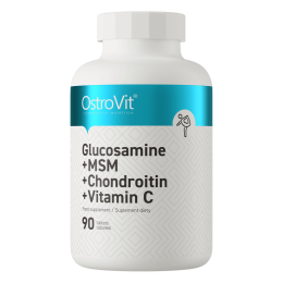OstroVit Glukozamina + MSM + Chondroityna + WitC  (90 tab)