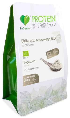 BeOrganic Białko ryżu brązowego (200g)