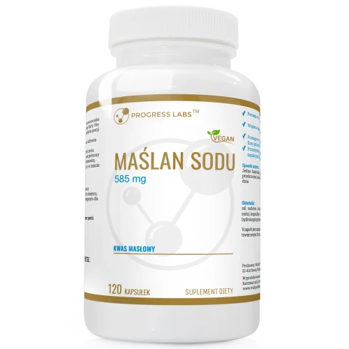 Progress Labs  Maślan Sosdu 585mg (120 kaps.)