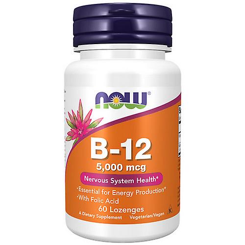 Now Foods  B 12 5000 mcg ( 60  kaps do ssania )