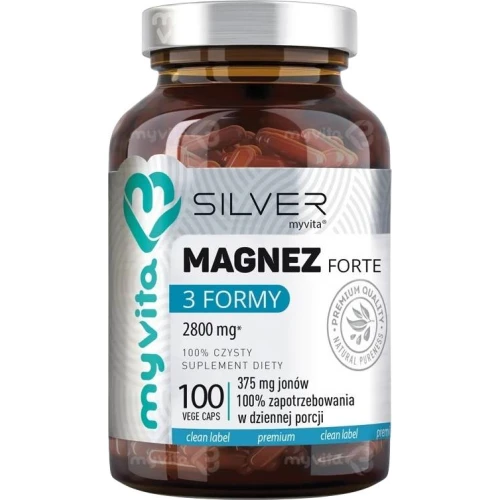 MyVita Magnez Silver Magnez 3 formy Forte (100 kaps)