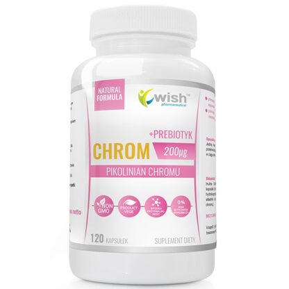 Wish Pharmaceutical Chrom 200 ug (120 kaps.)