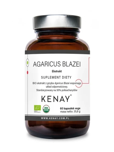 Kenay Agaricus blazei Pieczarka brazylijska (60 kap)