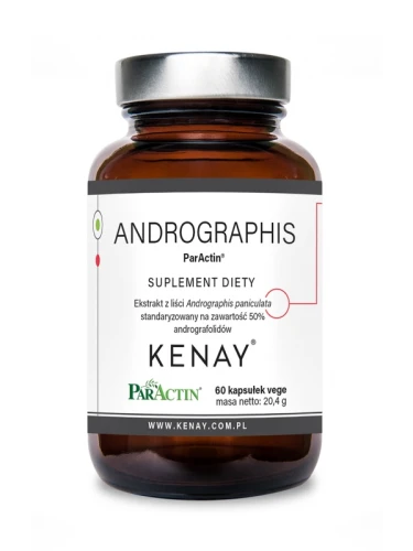 Kenay Andrographis ParActin® (60 kap)