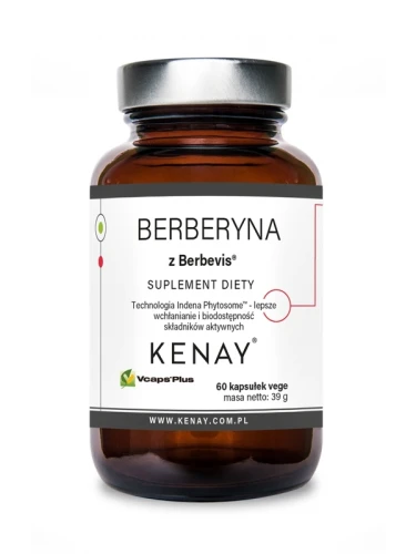 Kenay Berberyna fitosomowa z Berbevis® (60 kap)