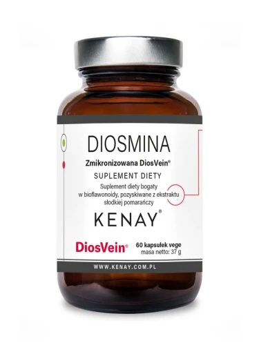 Kenay Diosmina zmikronizowana DiosVein® (60 kap)