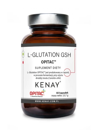 Kenay L-Glutation GSH 250mg OPITAC™ (60 kap)