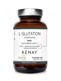 Kenay L-Glutation zredukowany 500mg  Setria® (30 kap)