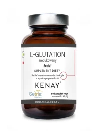 Kenay L-Glutation zredukowany  500mg Setria® (60 kap)