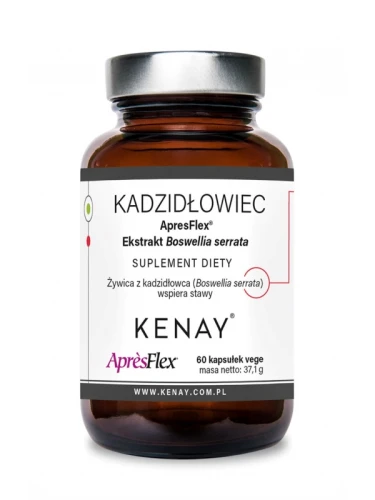 Kenay Kadzidłowiec ApresFlex® Ekstrakt Boswellia serrata (60 kap)